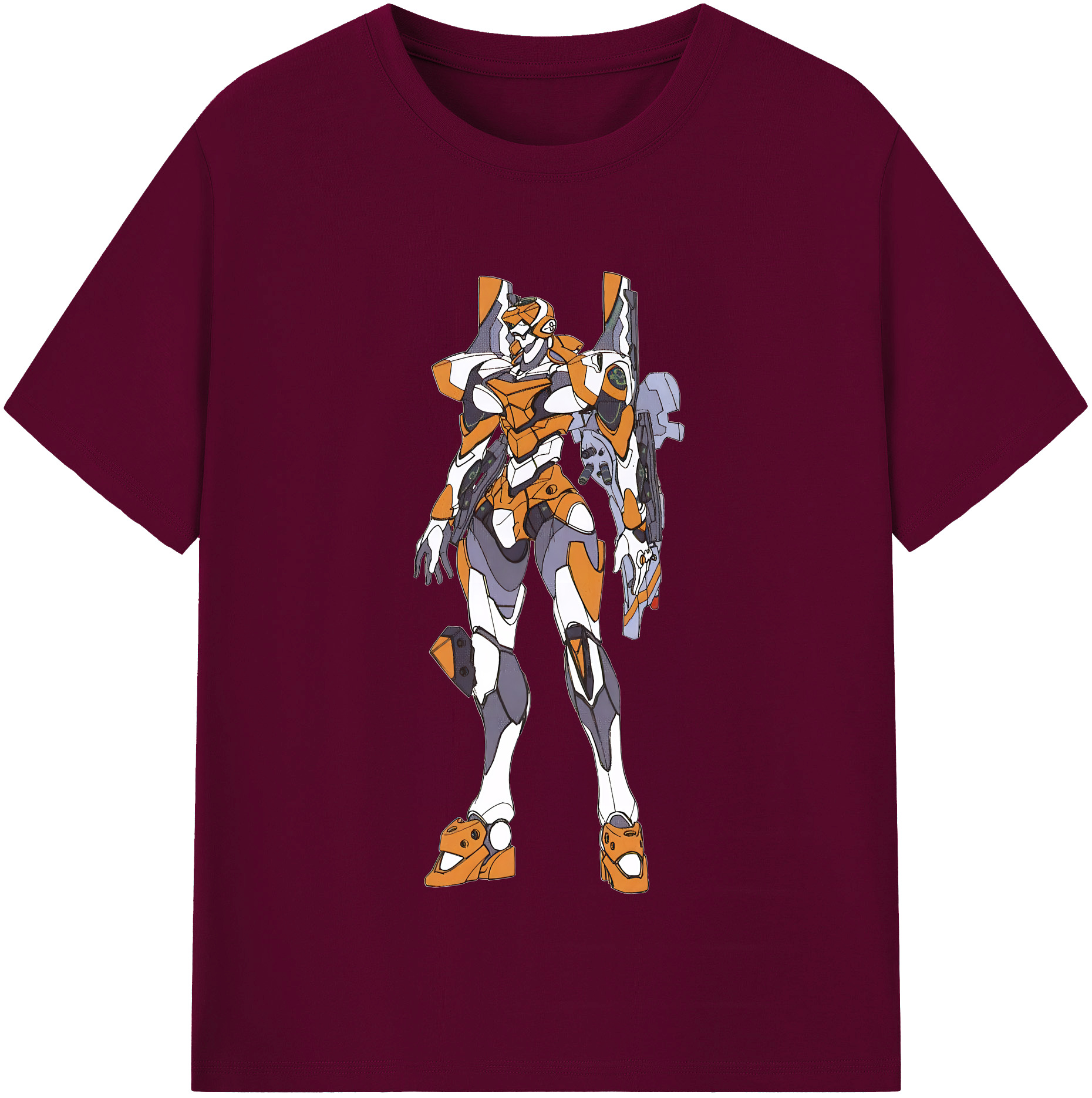 （画像用） EVA 新世紀エヴァンゲリオン レディースカジュアルプリントTシャツ（綿100％）